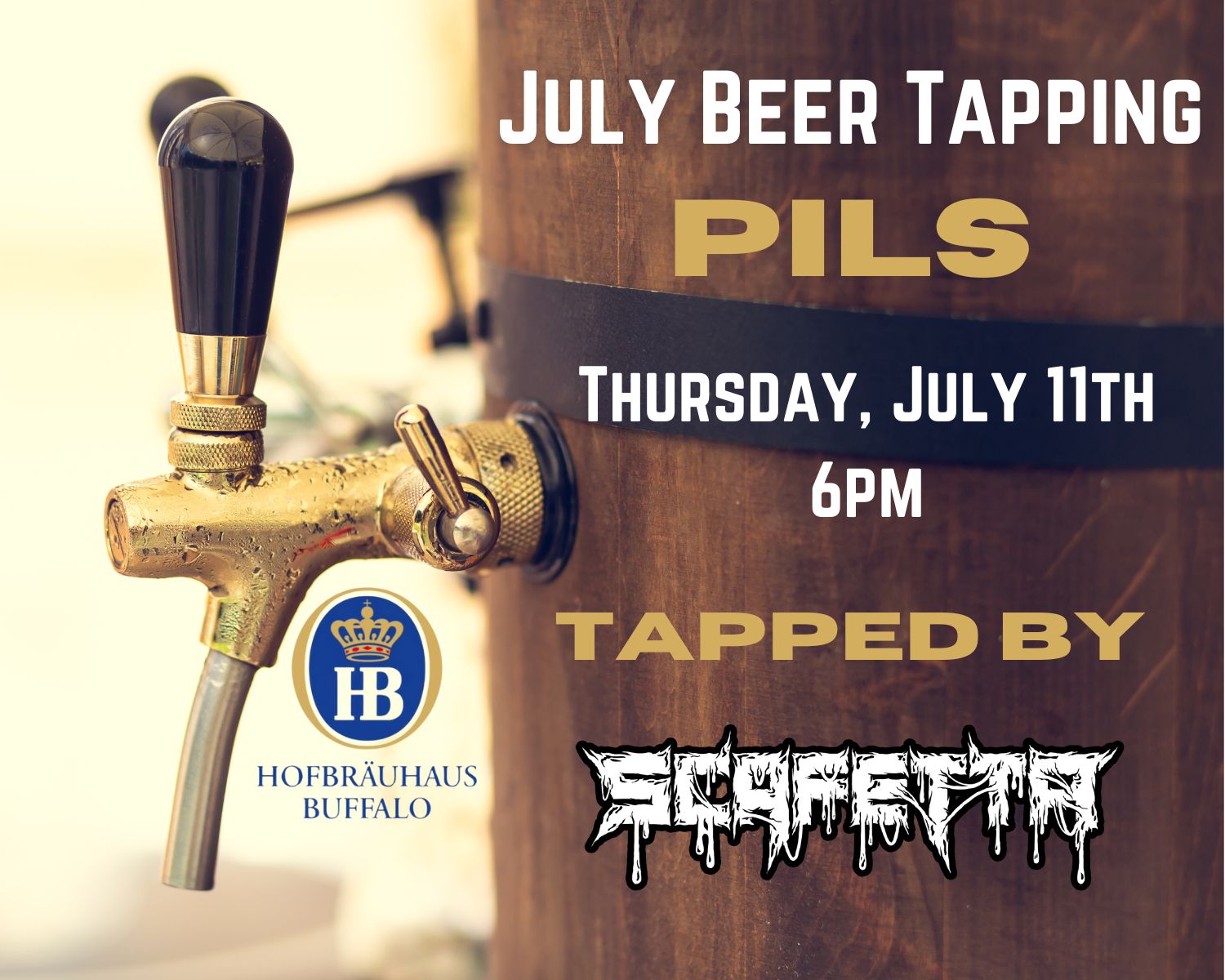 July Beer Tapping