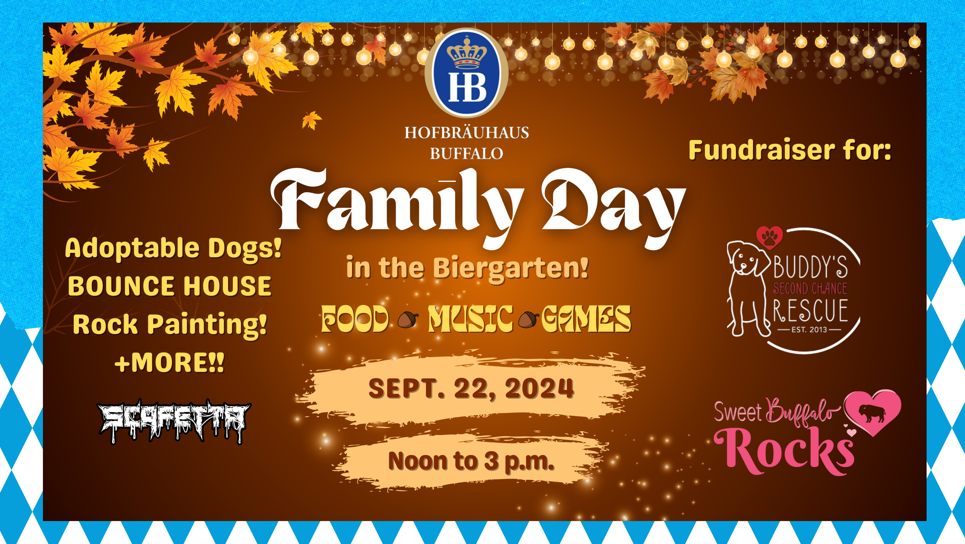 Brown And Yellow Bold And Bright Fall Festival Flyer (facebook Cover) (2)