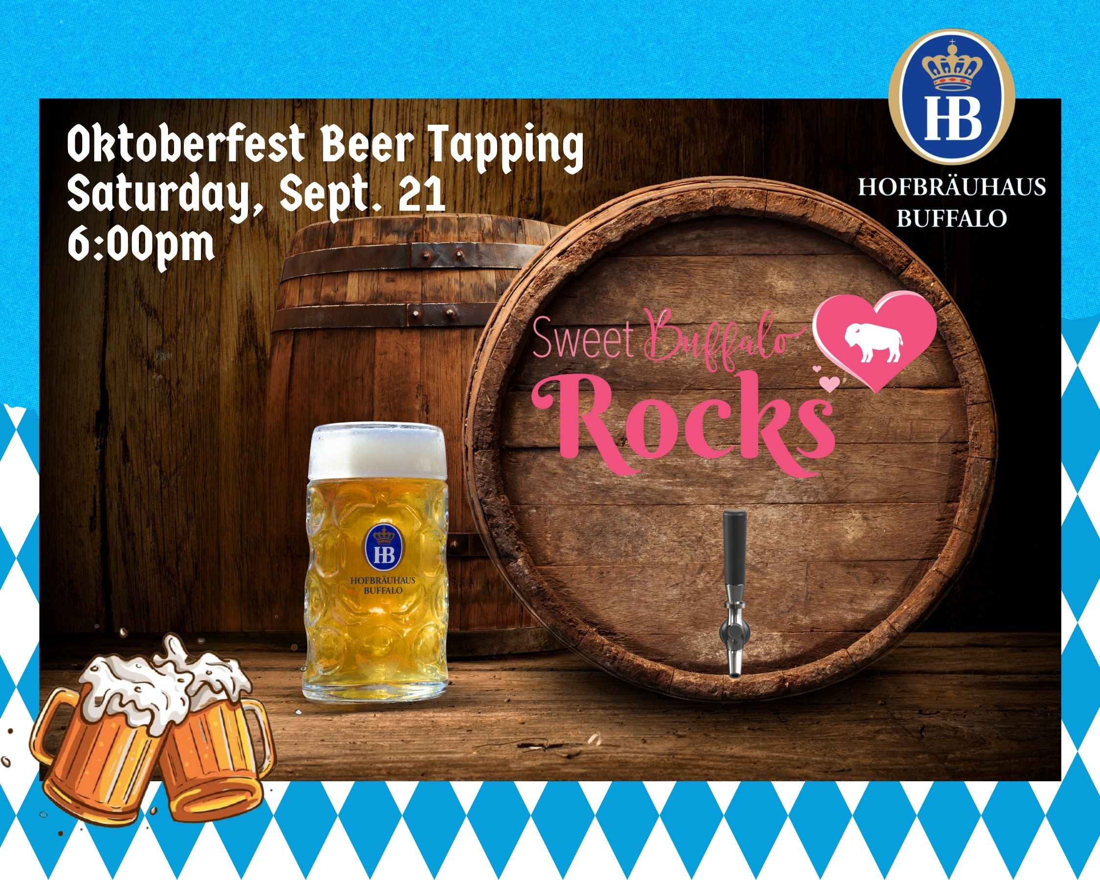 Oktoberfest Events (5 X 4 In) Sweet Buffalo Rocks (1)