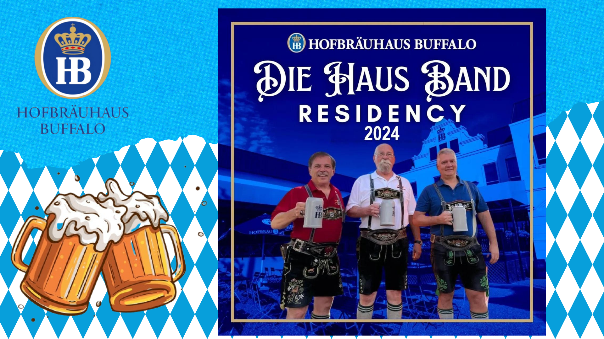 Oktoberfest Events Cover Die Haus Band