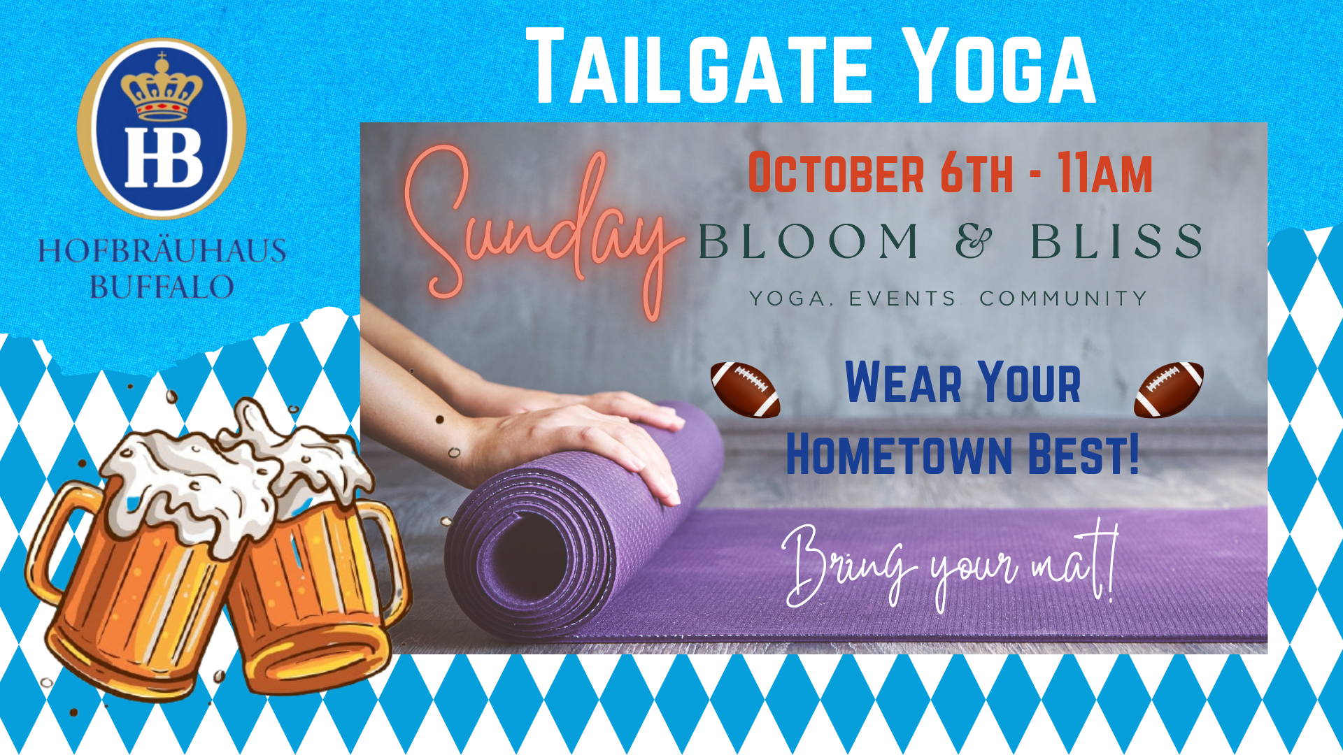 Oktoberfest Events Covers Tailgate Yoga (1)