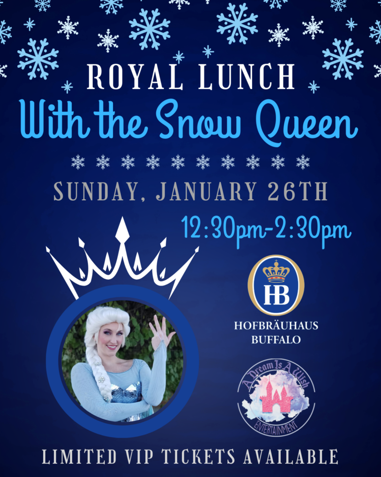 Lunch with the Snow Queen!! Hofbräuhaus Buffalo